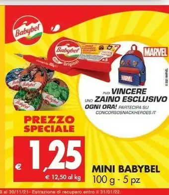 Tigros Babybel Mini 100 G(ml) offerta