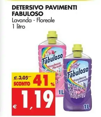 Tigros Fabuloso Detersivo Pavimenti offerta
