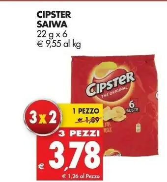 Tigros Saiwa Cipster offerta