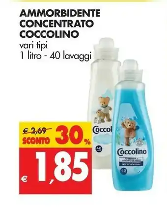 Tigros Coccolino Ammorbidente Concentrato offerta