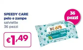 Acqua & Sapone Speedy Care Pelo E Zampe Salviette offerta