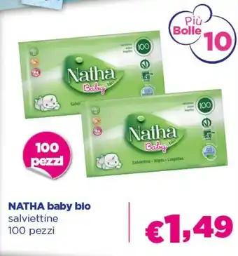 Acqua & Sapone Natha Baby Blo Salviettine offerta