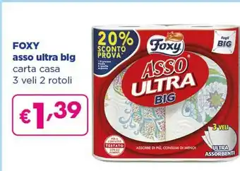 Acqua & Sapone Foxy Asso Ultra Blg offerta