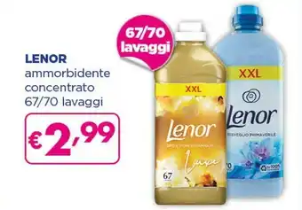 Acqua & Sapone Lenor Ammorbidente Concentrato 67 Lavaggi offerta