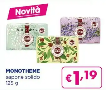Acqua & Sapone Monotheme Sapone Solido 125 G offerta