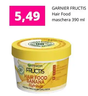 Acqua & Sapone Garnier Fructis Hair Food Maschera offerta