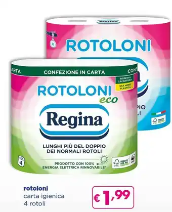Acqua & Sapone Regina Rotoloni offerta