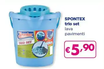 Acqua & Sapone Spontex Trlo Set Lava Pavimenti offerta