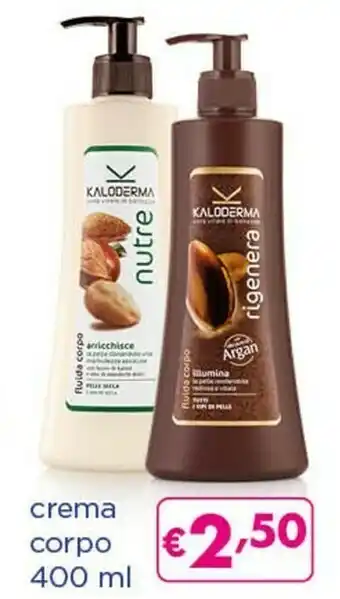 Acqua & Sapone Kaloderma Crema Corpo offerta