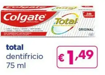 Acqua & Sapone Colgate Total Dentifricio offerta