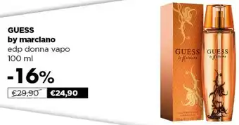 Acqua & Sapone Guess By Marclano Edp Donna Vapo offerta