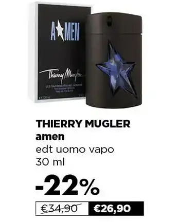 Acqua & Sapone Thierry Mugler A*Men Uomo 30 Ml offerta
