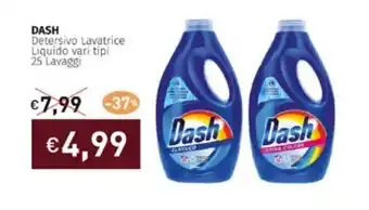 Prezzemolo e Vitale DASH Detersivo Lavatrice Liquido vari tipi 25 Lavaggi offerta