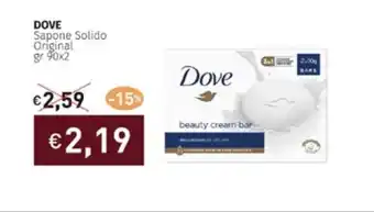 Prezzemolo e Vitale DOVE Sapone Solido Original gr 90x2 offerta