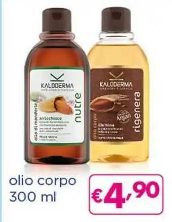 Acqua & Sapone Kaloderma Olio Corpo offerta
