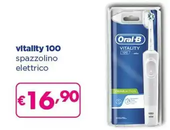 Acqua & Sapone Oral b Oral-B Spazzolino Elettrico Vitality 100 CrossAction offerta