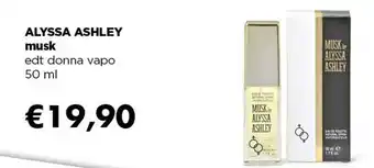Acqua & Sapone Alyssa Ashley Musk Edt Donna Vapo offerta