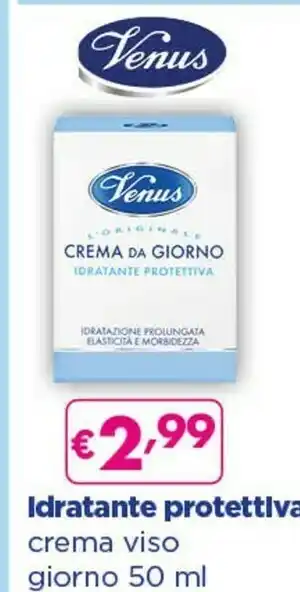 Acqua & Sapone Venus Crema Viso Giorno offerta