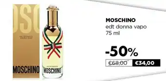 Acqua & Sapone Moschino Pour Femme Donna 75 Ml offerta