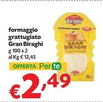Pam Biraghi Gran Grattugiato Fresco offerta