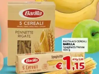 Crai Barilla Pasta Al 5 Cereali Spaghetti/ Penne offerta