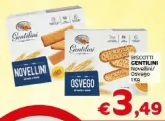 Crai Gentilini Novellini Al Latte E Miele 1000 G(ml) offerta