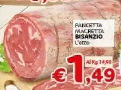 Crai Bisanzio Pancetta Macretta offerta