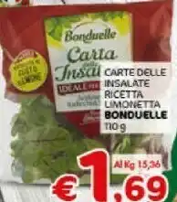 Crai Bonduelle Carta Delle Insalate 110 G(ml) offerta