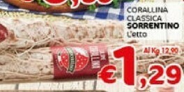 Crai Sorrentino Corallina Classica offerta