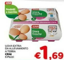 Crai Crai - Uova Fresche Grandi offerta