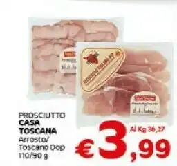 Crai Casa Toscana - Prosciutto Arrosto 110 G(ml) offerta
