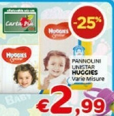 Huggies Pannolini Unistar