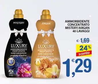Qui Discount AMMORBIDENTE CONCENTRATO MISTERY/ARGAN 40 LAVAGGI offerta