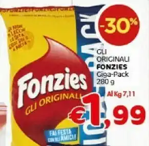 Crai Fonzies Snack offerta