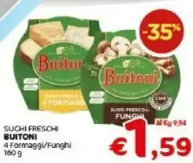 Crai Buitoni Suchi Freschi offerta