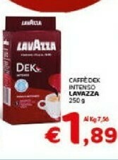 Crai Lavazza Dek Intenso offerta