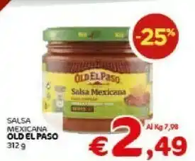 Crai Old el paso Salsa Mexicana 312 G(ml) offerta