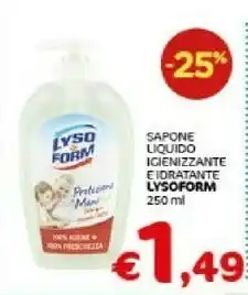 Crai Lysoform Sapone Liquido Igenizzante E Idratante offerta