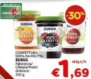 Crai Zuegg Confettura 100% Da Frutta Albicocca offerta