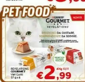 Crai Purina Gourmet Revelations offerta
