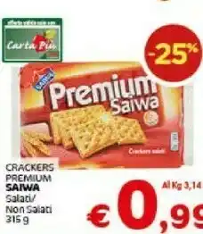 Crai Saiwa Saiwa - Crackers Premium 315 g(ml) offerta