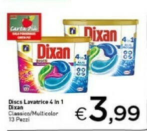 Crai Dixan Detersivo Lavatrice offerta