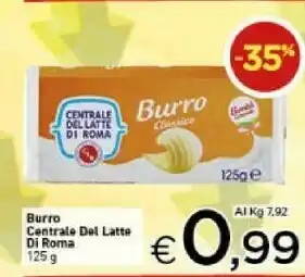 Crai Centrale del latte di roma Burro offerta