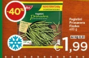 Crai Findus Fagiolini Primavera offerta