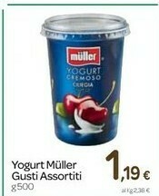 Carrefour Carrefour - Yogurt Con Fragole Cremoso 250 G(ml) offerta