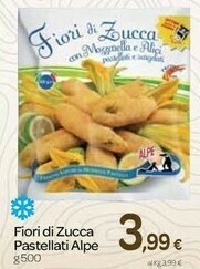 Carrefour Fiori Di Zucca Pastellati Alpe offerta