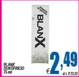 DEM Blanx Dentifricio offerta