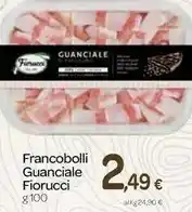 Carrefour Fiorucci Francobolli Guanciale offerta