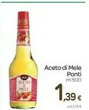 Carrefour Ponti Aceto Di Mele 500 G(ml) offerta