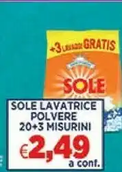 DEM Sole Detersivo in polvere offerta